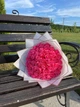 Подарочный букет цветов из мыла 51 роза розового цвета, красивый букет роз для девушки, жены, мамы, сестры - изображение 2