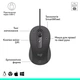 Мышка Logitech Signature M520 for Business USB-C Graphite (910-007511) - изображение 6