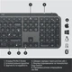 Клавиатура Logitech MX Keys Advanced for Business Wireless Illuminated UA Graphite (920-010251) - зображення 2