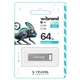 USB флеш накопитель Wibrand 64GB Chameleon Silver USB 2.0 (WI2.0/CH64U6S) - изображение 2