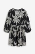 Сукня H&M L чорно білий принт 25061161640 - зображення 1