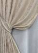 Комплект штор VR-Textil Лен Мрамор 150х270 2шт и Тюль 500х270 1767ш-1276т Бежевый с белым 71-019/4 - изображение 4