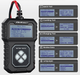 Цифровий тестер акумулятора Qoltec с LCD дисплеем 12V 30-220Ah (5901878506869) - зображення 4