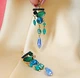 Сережки Кольорові камінці Fashion Earrings різнобарвні - зображення 10