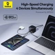Зарядное устройство с быстрой зарядкой BASEUS Super GaN Desktop Charger Type-C 100W Черный (P10164001123-00) - изображение 7