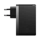 Зарядний пристрій із швидкою зарядкою BASEUS GaN5 Pro 140W 2Type-C+USB Чорний (CCGP100201) - зображення 4