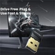 USB Bluetooth адаптер Usams ZB321 Plug and Play, BT5.1 Черный - изображение 9
