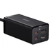 Мережевий подовжувач BASEUS GaN5 Pro Desktop 67W 1.5м 2Type-C + 1USB + 1HDMI Чорний (CCGP110201) - зображення 3