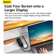 Мережевий подовжувач BASEUS GaN5 Pro Desktop 67W 1.5м 2Type-C + 1USB + 1HDMI Чорний (CCGP110201) - зображення 8