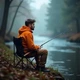 Набір туристичний Trizand 25468 рибальський столик та два стільці - изображение 4