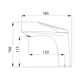 Комплект змішувачів для ванни та умивальника Qtap Vlasta QTVLA111GMB45651 Gunmetal Black PVD Графітовий - зображення 14