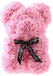 Букет-Медведик из 3D роз Teddy Bear 25см в подарочной коробке розовый - изображение 3
