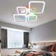 Смарт люстра з колонкою керована світлодіодна ESLLSE OVAL RGB MUSIC 5S 85 Вт 725x460x80 мм Бiла - зображення 6