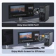 Перехідник DisplayPort - HDMI 4K Ugreen DP133 плетений кабель тато - мама для настільного комп'ютера, проектора, монітора Black (65982) - зображення 7