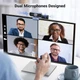 Веб-камера UGREEN CM678 1080P USB Full HD, шумоподавление, Plug and Play, автоматическая коррекция освещенности, для потоковой передачи Black (75326) - изображение 5