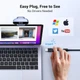 Веб-камера UGREEN CM678 1080P USB Full HD, шумоподавление, Plug and Play, автоматическая коррекция освещенности, для потоковой передачи Black (75326) - изображение 6
