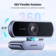 Веб-камера UGREEN CM678 1080P USB Full HD, шумоподавление, Plug and Play, автоматическая коррекция освещенности, для потоковой передачи Black (75326) - изображение 9
