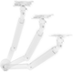 Uchwyt biurkowy One For All Solid Single DM4120 13" - 35" White (8716184077654) - obraz 5