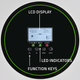 Hybrydowy inwerter Qoltec 3.5 kW 100A 24V MPPT BMS Sinus Wi-Fi option (5901878538655) - obraz 8