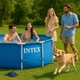 Каркасный бассейн Intex Metal Frame 305×76 см 4485 л — круглый, с инструкцией и DVD, арт. 28200 - изображение 3