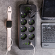 Сетевой фильтр удлинитель на 8 розеток с 3 USB 1 Type-C и кнопкой отключения F20U 4.8 м Белый HP-5-30 - изображение 2