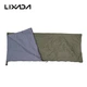 Спальный мешок ультралегкий LIXADA LW180 190*75 см. с компрессионным мешком цвет армейский зеленый хаки - изображение 10