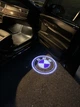 Универсальная Подсветка дверей с логотипом авто BMW (БМВ) на батарейках - изображение 2