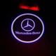Бездротове Підсвічування дверей з логотипом авто Mercedes Benz (Мерседес) на батарейках - зображення 2