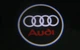 Підсвічування дверей із логотипом авто Audi (Ауді). Бездротова підсвітка у двері led - зображення 2