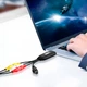Карта захвата видео USB BauTech AV/S-Video RCA тюльпаны 1080P Чёрный (1015-892-00) - изображение 6