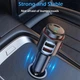 Bluetooth-адаптер BauTech автомобильный HY-66 с быстрой зарядкой Черный (1015-851-00) - изображение 9