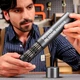Электрическая отвертка BauTech 62 в 1 с насадками и кейсом для ремонта электроники Серый (1015-928-00) - изображение 6