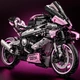 Конструктор мотоцикл BauTech спортивний 1000RR 1920 деталей Рожевий (1014-925-00) - зображення 10