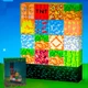 Детский конструктор-ночник BauTech 3D светящийся в стиле Minecraft разноцветный (1015-825-00) - изображение 1