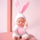 Коллекция из 6 миниатюрных кукол игрушек BauTech со сменной одеждой Разноцветный (1015-894-00) - изображение 7