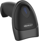 Skaner kodów kreskowych Qoltec Wireless Laser 1D 2D USB Bluetooth Black-Yellow (5901878508801) - obraz 2