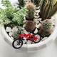 Пальчиковый Велосипед BMX Металлический Фингербайк БМХ со сменными колесами Skatepark Fingerbike (Red) - изображение 4