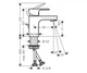 Смеситель с донным клапаном HANSGROHE VERNIS SHAPE 71560000 - изображение 2