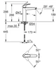 Однорычажный смеситель для раковины GROHE EUROSMART 239712433 - изображение 2