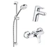 Набор смесителей 3 в 1 KLUDI PURE AND EASY 378450565 - изображение 1