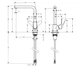 Кухонний змішувач HANSGROHE FOCUS 31817670 - зображення 2