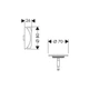 Зовнішня частина сифона HANSGROHE FLEXAPLUS 58185670 - зображення 2