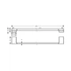 Вешалка для полотенец HANSGROHE ADDSTORIS 41747340 - изображение 2