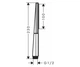 Ручний душ на 1 режим HANSGROHE RAINFINITY 26866000 - зображення 2