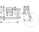 Бумагодержатель HANSGROHE ADDSTORIS 41771990 - изображение 2