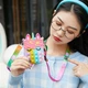 Іграшка Pop It Simple Dimple – сумочка-антистрес Веселка, 14×4×8.5 см - зображення 5