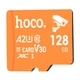 Карта памяти Hoco microSDXC 128Gb A2 V30 (UHS-1 U3) (Class 10) (R-100 Mb/s, W-30 Mb/s) для Full HD и 4К - изображение 1