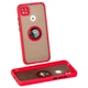 Чохол Fiji Colorframe для Xiaomi Redmi 10A матовий бампер з кільцем підставкою Red - зображення 2