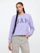 Свитшот на флисе женский GAP 207968428 2XL Фиолетовый (1159836371) - изображение 1