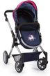 Wózek dla lalki Bayer Design City Neo 18154AA Granatowo-różowy (4003336181548) - obraz 5